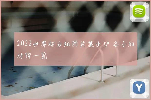 2022世界杯分组图片集出炉 各小组对阵一览